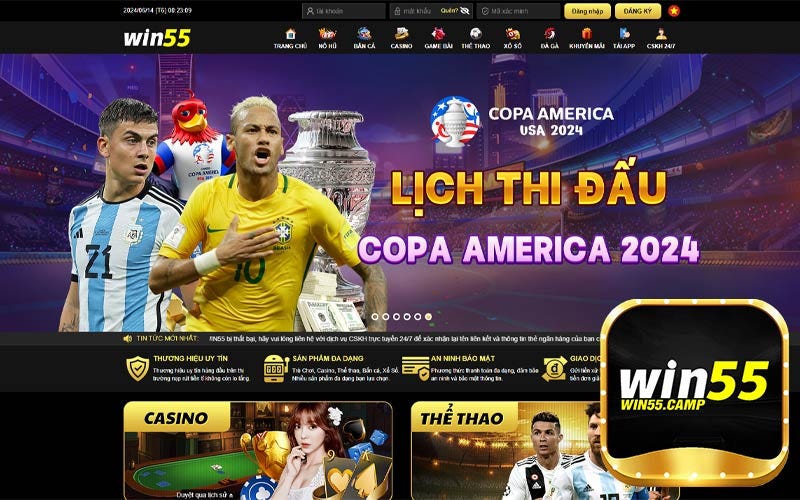 Các trò chơi nổi bật tại win555